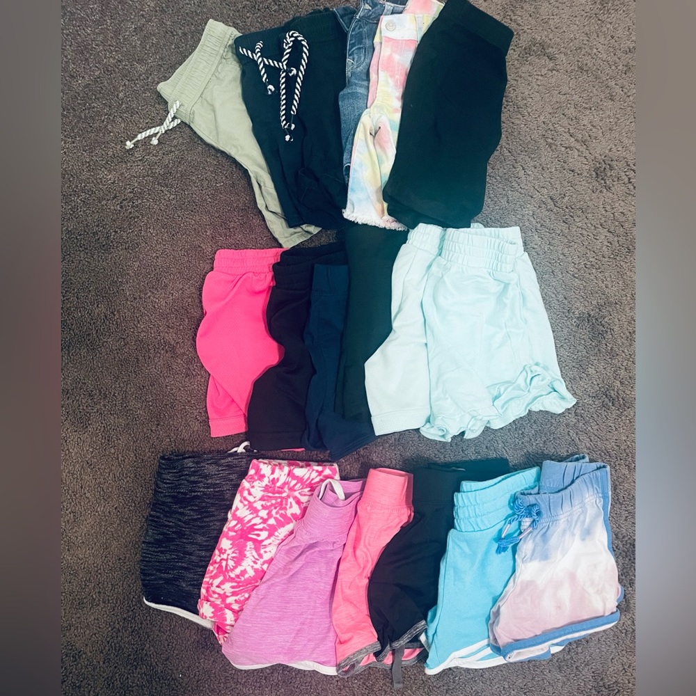 Girls size 7-8 shorts lot